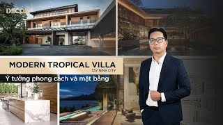 Ý tưởng thiết kế VILLA ven hồ 4.000m2 cho khách hàng VIP của DECOX